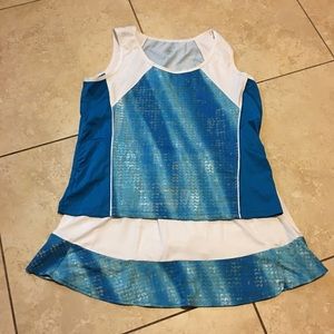 Women’s Belle- Tennis Shirts - XL Top Skirt - L